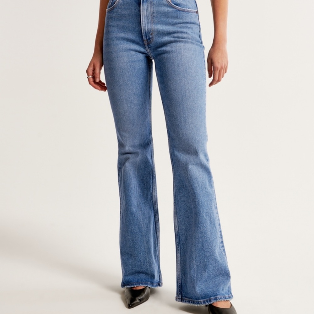 Abercrombie High Rise Vintage Flare Jeans